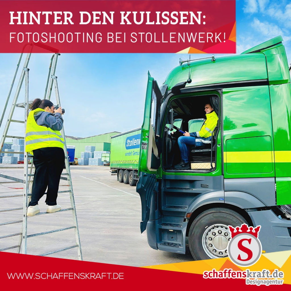 Hinter den Kulissen: Fotoshooting bei Stollenwerk Konserven!