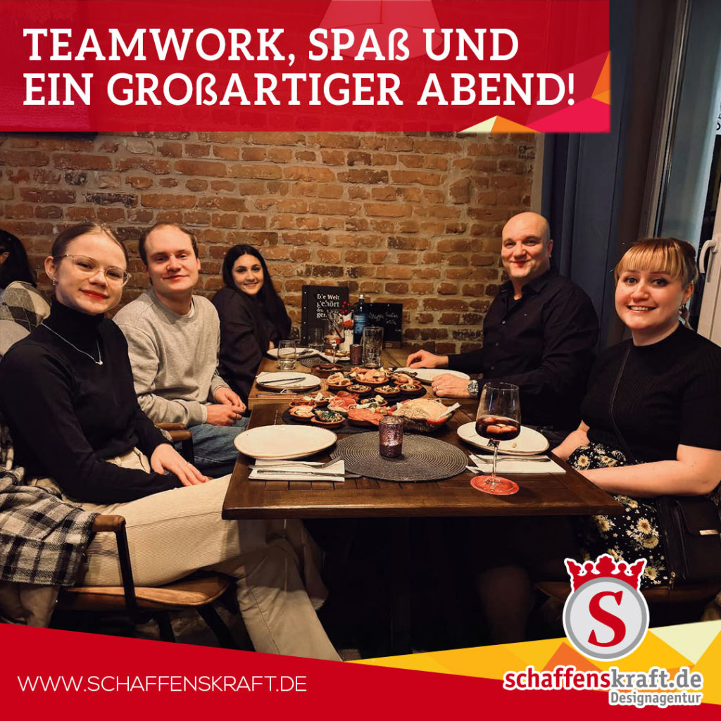 Teamwork, Spaß und ein großartiger Abend!